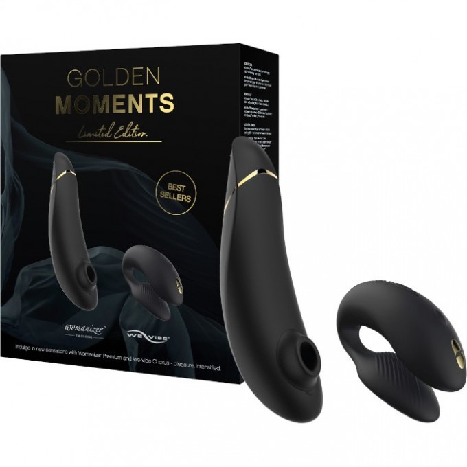 Набор GOLDEN MOMENTS: WOMANIZER PREMIUM 2 + WE-VIBE CHORUS SNCK2SG9 Набор GOLDEN MOMENTS: WOMANIZER PREMIUM 2 + WE-VIBE CHORUS SNCK2SG9